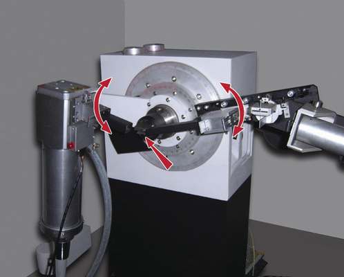 ανιχνευτική ακτίνα 180mm, ταχύτητα 120°/Min, 15 - 60kv σκόνη Diffractometer, xd-3 ακτίνας X