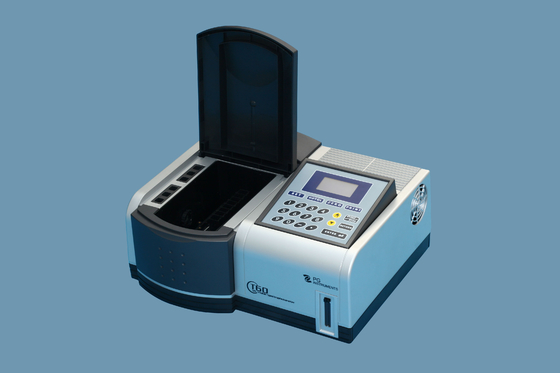 T60V 2nm διασπασμένο Spectrophotometer ακτίνων εύρους ζώνης με τη δυνατότητα αναπαραγωγής ≤0.4nm μήκους κύματος